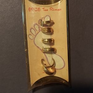 6 pack toe rings